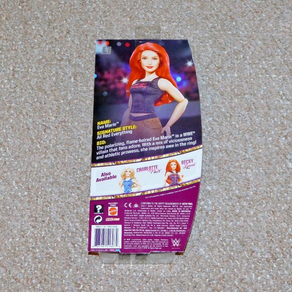 2017 Mattel WWE Superstar Fashions Eva Marie Doll MIB Brand New Wrestling - Picture 2 of 8